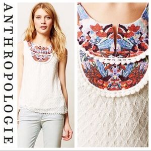 ANTHROPOLOGIE Akemi + Kin Embroidered Tank